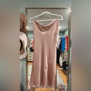 Champagne Slip dress